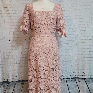 BB Dakota Steve Madden Pink Lace Special Occasion Did It My Way Dress Sz 4